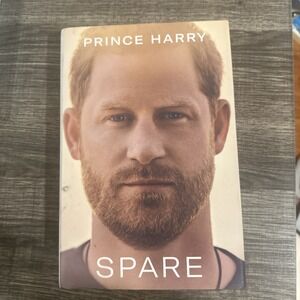Spare - Hardcover Book Prince Harry  The Duke of Sussex